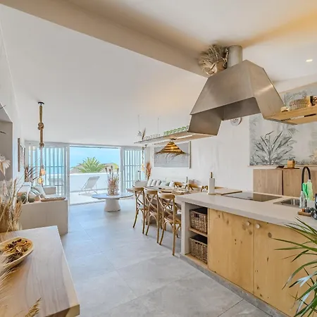 Oceania A, Jacuzzi Y Jardin Con Vistas Al Mar, Y Piscina Comunitaria فيلة Chayofa