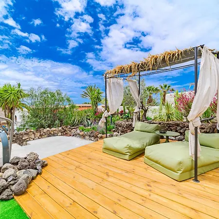 فيلة Oceania A, Jacuzzi Y Jardin Con Vistas Al Mar, Y Piscina Comunitaria Chayofa