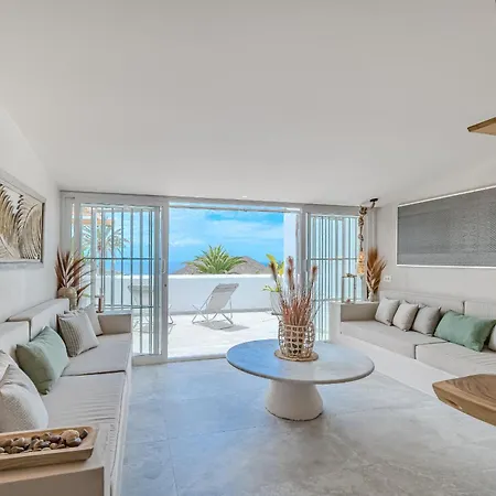 Oceania A, Jacuzzi Y Jardin Con Vistas Al Mar, Y Piscina Comunitaria Chayofa